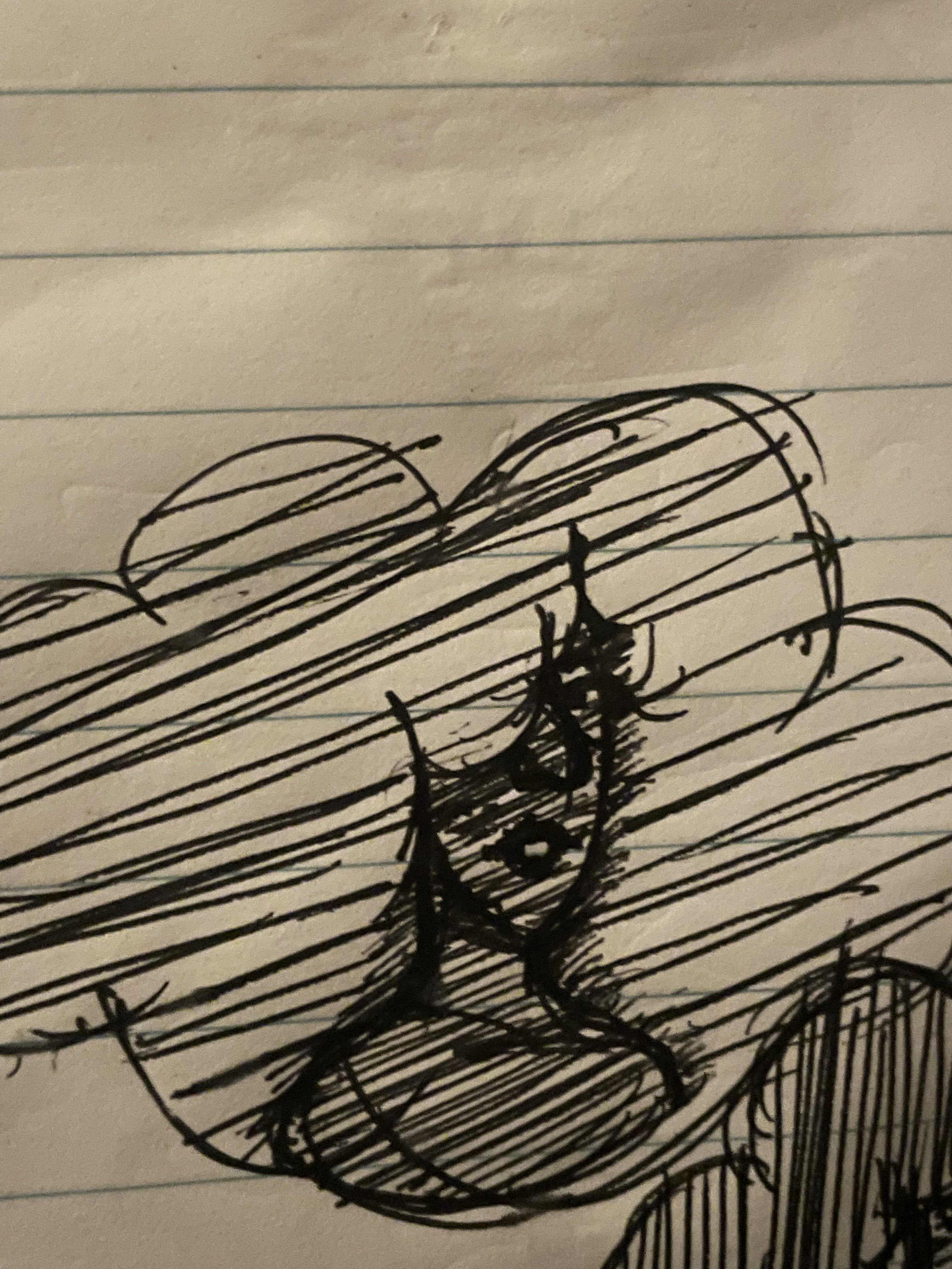Attempt at drawing Candi without a guide.